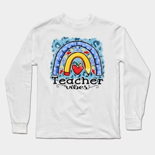 Teacher Vibes Long Sleeve T-Shirt